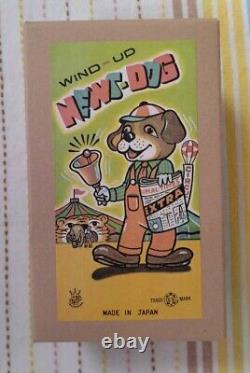 Kitahara Collection Box Art Mag&Tin Toy Set Collection News Dog Japan wind-up