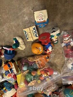 LARGE Vintage Mixed Lot of Fast Food Toys From 1980s-1990s, MEGA LOT! 300+ 25LB