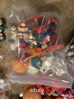 LARGE Vintage Mixed Lot of Fast Food Toys From 1980s-1990s, MEGA LOT! 300+ 25LB
