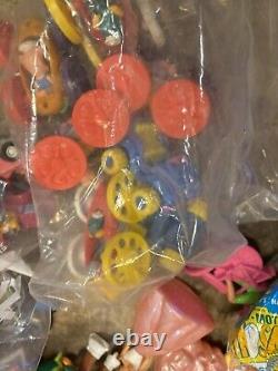 LARGE Vintage Mixed Lot of Fast Food Toys From 1980s-1990s, MEGA LOT! 300+ 25LB