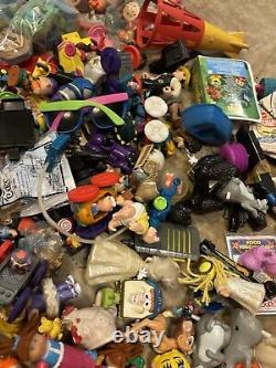 LARGE Vintage Mixed Lot of Fast Food Toys From 1980s-1990s, MEGA LOT! 300+ 25LB