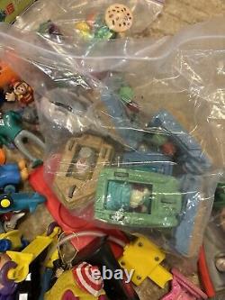 LARGE Vintage Mixed Lot of Fast Food Toys From 1980s-1990s, MEGA LOT! 300+ 25LB