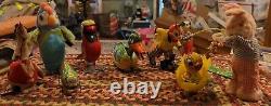 LOT OF 9 Vintage WINDUP TOYS READ Description