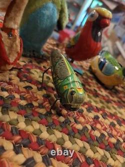 LOT OF 9 Vintage WINDUP TOYS READ Description