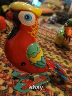 LOT OF 9 Vintage WINDUP TOYS READ Description