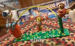 LOT OF 9 Vintage WINDUP TOYS READ Description