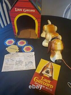 Lady Gaylord The Pup Pull Toy Ideal Toys House Doggie Bits Very Good Rare HTF