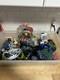 Large Bin Of Vintage & New Toys & Action Figures Sold Together FREE SHIPPING