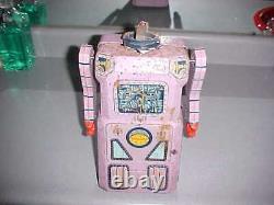 Lavender Non-stop Robot Runs Masudaya Japan 1956 Battery Toy Gang Of Five