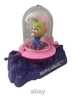 Liddle Kiddles KOZMIC KIDDLES GREENIE MEANIE ON SPACE ROCK WITH ANTENNAE 1968