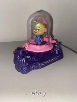 Liddle Kiddles KOZMIC KIDDLES GREENIE MEANIE ON SPACE ROCK WITH ANTENNAE 1968