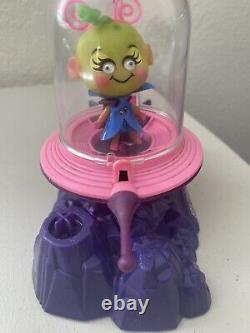 Liddle Kiddles KOZMIC KIDDLES GREENIE MEANIE ON SPACE ROCK WITH ANTENNAE 1968