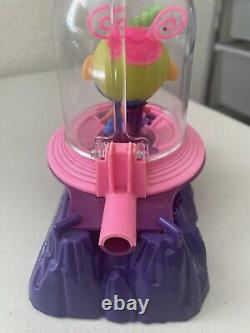 Liddle Kiddles KOZMIC KIDDLES GREENIE MEANIE ON SPACE ROCK WITH ANTENNAE 1968