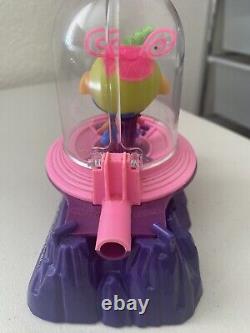 Liddle Kiddles KOZMIC KIDDLES GREENIE MEANIE ON SPACE ROCK WITH ANTENNAE 1968
