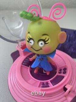 Liddle Kiddles KOZMIC KIDDLES GREENIE MEANIE ON SPACE ROCK WITH ANTENNAE 1968