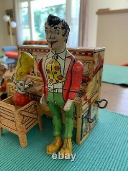 Lil Abner and his Dogpatch Band Wind-Up Toy WORKS! Vintage Wind Up Toy