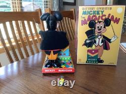Linemar Mickey the Magician/Battery Operated/Working