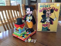 Linemar Mickey the Magician/Battery Operated/Working