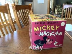 Linemar Mickey the Magician/Battery Operated/Working