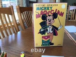 Linemar Mickey the Magician/Battery Operated/Working