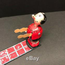 Linemar Popeye and Olive Oil Ball Toss, Wind-Up, Vintage 1950's