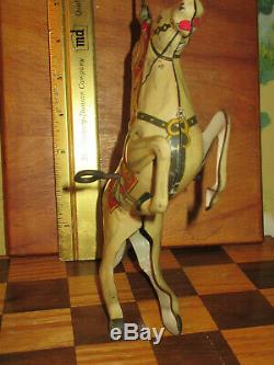 Lone Ranger& Silver vintage 1938 MARX metal toy