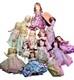 Lot Of 14 Nancy Ann Storybook Vintage Dolls