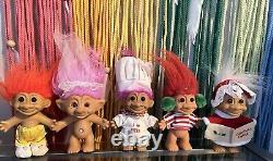 Lot Of 40 Vintage Troll Dolls