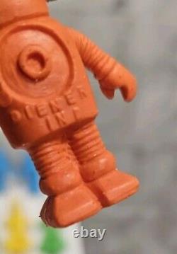 Lot Of 44 1980s Diener SPACE RAIDERS Rubber Erasers 4 Complete Sets Robo Alian