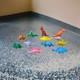 Lot of 12 Vintage Diener Dinosaurs Erasers Pencil ALL UNIQUE & RARE ONES