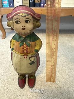 Lot of 8 Litho Tin Vintage Toys