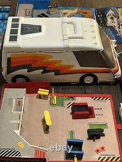 MICRO MACHINES SERVICE CENTER MARINA SUPER VAN CITY VINTAGE TOYS LOT BUNDLE 90s