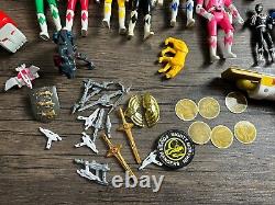 MIGHTY MORPHIN POWER RANGERS VINTAGE TOYS LOT BUNDLE 90s