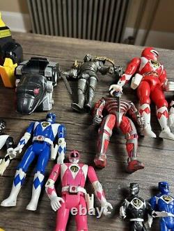 MIGHTY MORPHIN POWER RANGERS VINTAGE TOYS LOT BUNDLE 90s