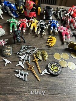 MIGHTY MORPHIN POWER RANGERS VINTAGE TOYS LOT BUNDLE 90s