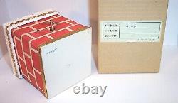 MINT 1960s WIND-UP SANTA CLAUS CHIMNEY MUSIC BOX SANTA CLAUS IS COMING TO TOWN