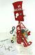 MINT Mr Machine Wind Up Walking Toy Robot Instruction Metal Key/Bell/Wrench Box