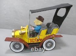 MR. MAGOO Tin Litho Car STILL WORKS Vintage 1961 Hubley Battery Op. Mag-oo