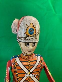 Marx 1930's Litho Tin Wind Up George the Toy Drummer Boy Works