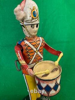 Marx 1930's Litho Tin Wind Up George the Toy Drummer Boy Works