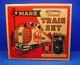 Marx #754 Seaboard AA diesel locomotive train set, caboose, box, key windup EX++