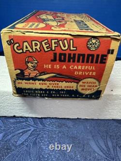 Marx Careful Johnnie Car In Box