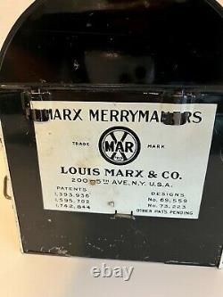 Marx & Co. Merry Makers Tin Lithographed Mouse Band Windup Toy with Marquee