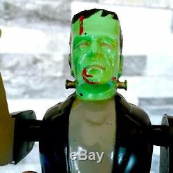 Marx Frankenstein, Wind Up Vintage Robot, One Owner 60s Toy, Fast Shipping