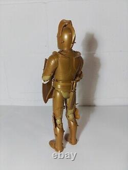 Marx Golden Knight With Horse Sir Gordon And Horse Bravo. Vintage MCM 50s 60s