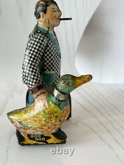 Marx Joe Penner and Goo Goo Vintage Tin Toy 1930's