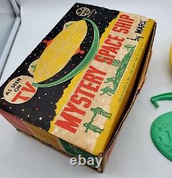 Marx Mystery Spaceship in Box with Instructions Figures 1962 Working