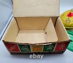 Marx Mystery Spaceship in Box with Instructions Figures 1962 Working