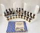 Marx Presidents Vintage 1960's Mini Figure Set of 35 with Original Stand and Book
