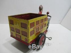 Marx Speed Boy Delivery Motorcycle Mint In Box